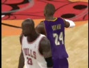 [NBA2K9]1996年Bulls vs 2009年Lakers その4