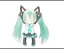 初音ミクがきゅっきゅっきゅっニャー♪