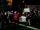 左翼デモ　ゴール地点