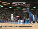 AI移籍後の ナゲッツ VS ピストンズ　【nba2k9】その1