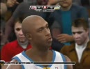 AI移籍後の ナゲッツ VS ピストンズ　【nba2k9】その3