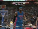 AI移籍後の ナゲッツ VS ピストンズ　【nba2k9】その6