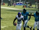 MaddenNFL09 オンライン対戦　 MIN vs JAX part 4