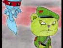 HTF Happy Tree Friends MAD - 軍人VS英雄 Vol.2