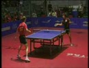 卓球　シュラガーvs高木和卓