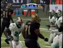 MaddenNFL09 オンライン対戦　 NO vs MIA part 4