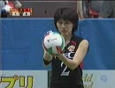 女子バレー第11回Vリーグ ファイナルラウンド  NEC × JT  第3セット 1