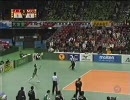 女子バレー第11回Vリーグ ファイナルラウンド  NEC × JT  最終セット 1