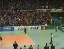 女子バレー第11回Vリーグ ファイナルラウンド  NEC × JT  最終セット 3