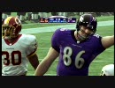 MaddenNFL09 オンライン対戦　 WAS vs BAL part 2