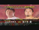 プロレス　シャドゥWXｖｓ佐々木貴