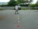 Rollerblading tricks
