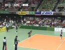 女子バレー 第56回黒鷲旗 決勝 JT × 久光製薬 第3セット 3