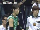 女子バレー 第56回黒鷲旗 決勝 JT × 久光製薬 第4セット 1