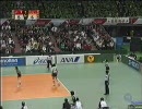 女子バレー第11回Vリーグ ファイナルラウンド  JT × デンソー  第1セット 2