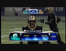 MaddenNFL09 オンライン対戦　 NO vs MIA part 2