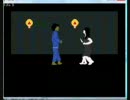 自作アクションゲーム（初期段階）