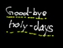 携帯でB'zの「good-bye holy-days」を歌ってみた　