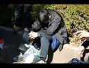 2009.01.05.日比谷公園乞食村ゴネ得デモ行進。(静止画編)