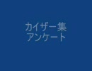 カイザー集 アンケート