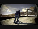 skate2DEMOで、だらだら壁抜け中。