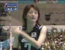 女子バレー 2005WGP 日本×韓国 第2セット 2