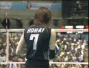 女子バレー 2005WGP 日本×韓国 第3セット 2