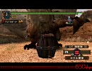 【MHP2G】村★８「極秘依頼　二頭の一角竜！」「お父さん」篇