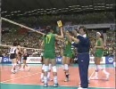 女子バレー 2005WGP 日本×ブラジル 第2セット 3