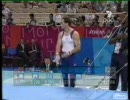 ２００４年　アテネ　体操個人総合　８／８