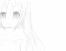 【学校の授業中に】初めての恋が終わる時PV途中まで描いてみた【内職】