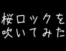 桜ロックをリコーダーで吹いてみた[REBORN ED]