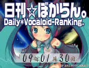 日刊VOCALOIDランキング 2009年1月30日 #355