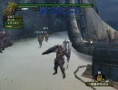 【MHF】某猟団員がクシャルダオラ1/2【Skype実況】