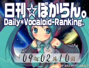 日刊VOCALOIDランキング 2009年2月10日 #366