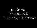 【ヤマイ兄さん】目のない私をあわせてみた【ヤマイ姐さん】