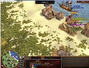 【AOE3】神風招待マッチ　H2Hトルコ中尉VSトルコ少佐@カロライナ
