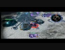 【ＨＪＣの人達と】HaloWars 3v3【ラッシュ？してみた】