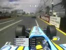 Villeneuve VS Alonso Australia GP 2005