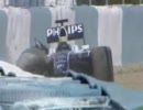 F1 Jerez Test Mar 17 2009 Rosberg crashes