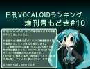 日刊VOCALOIDランキング増刊号もどき#10 2009年3月10日～3月17日