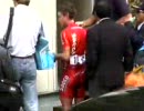 クネゴさんドーピングコントロールに入る