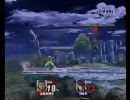 [スマブラX]9B宅オフ　9B(スネーク) VS にく(アイク)