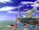 スマブラX 1人2キャラトナメ (はくろー)ロボットｖｓピット(エル)