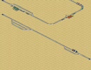 FreeTrainで機回し運転練習