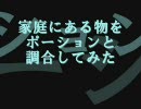 家庭にある物をポーションと調合してみた