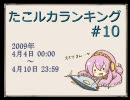 たこルカランキング #10