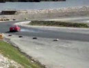 ＡＥ86　ドリフト練習　備北サーキットＢコース