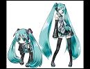 ミクと４歳様でオリジナル曲を合成したよ「ワールドイズマイン」