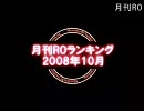 【RO】月刊過去ROランキング【200810】